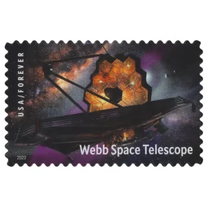 Forever Stamps 2022 James Webb Space Telescope – Space Exploration, First-Class Postage